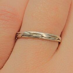 Bague tresse atelier parent enfant couple artisanat