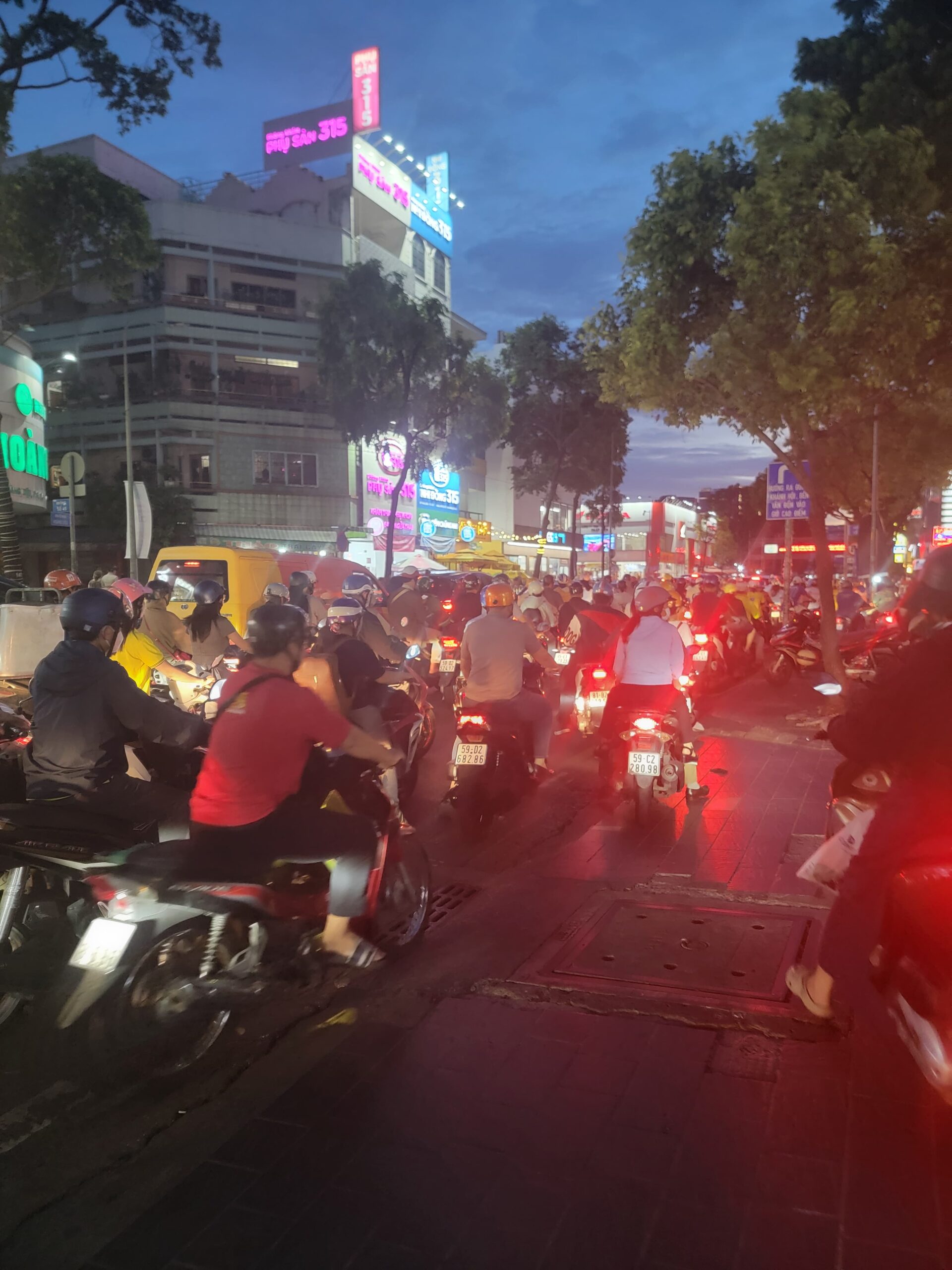 Scooter au Vietnam