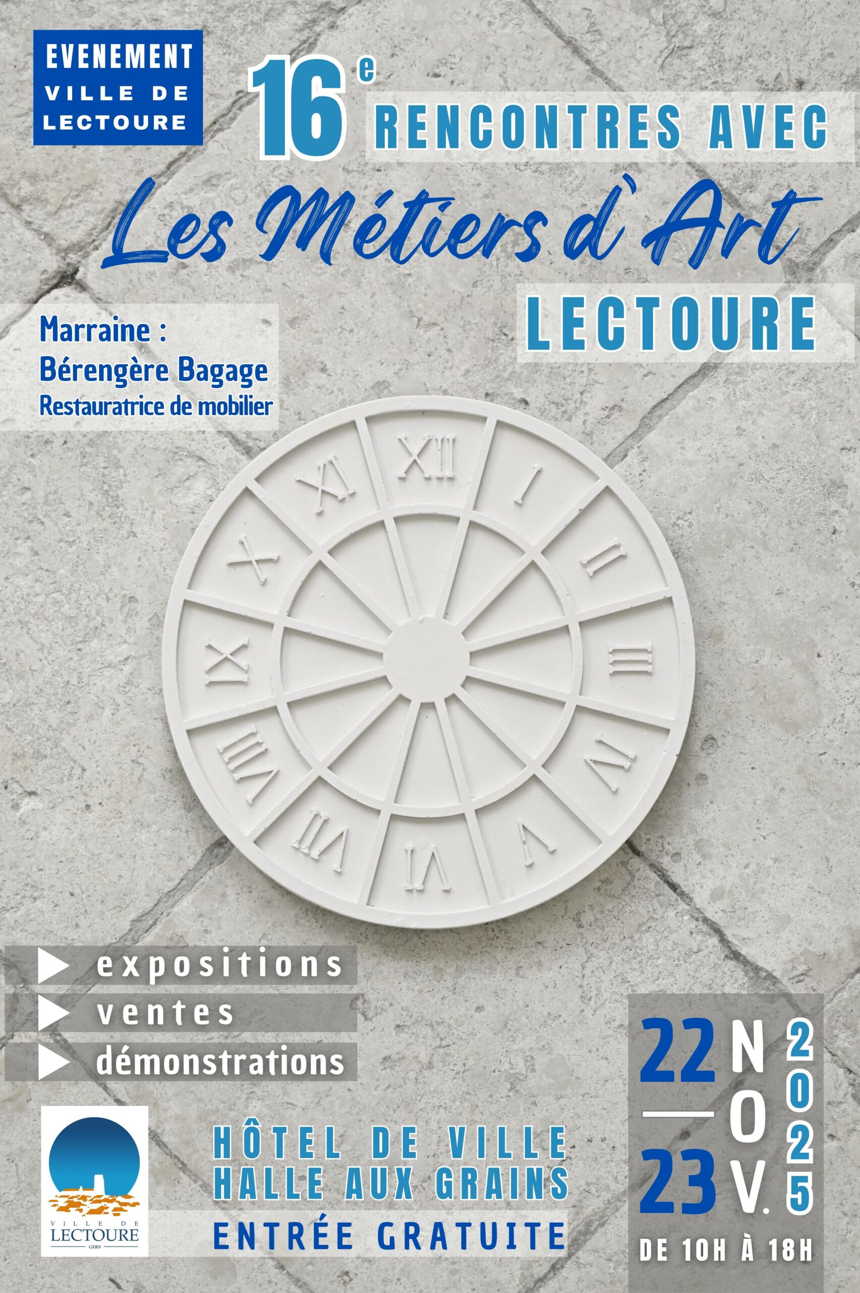 Affiche des Métiers d'art - Lectoure