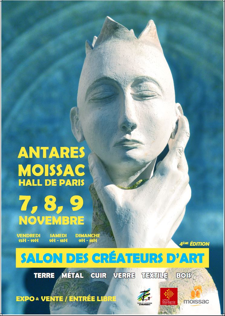 Affiche Salon Moissac Métiers d'Art