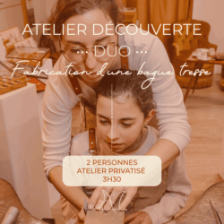 Atelier Duo "L'Art du Lien : Façonnez votre bague tressée en duo"